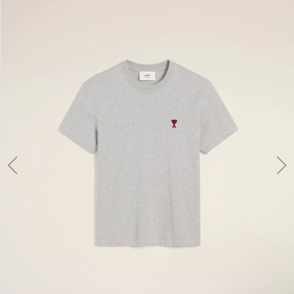 Ami Paris gray t shirt